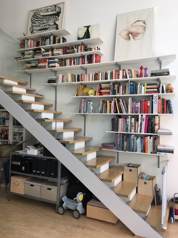 Stairs to second floor