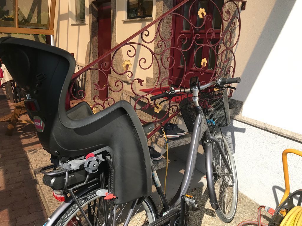 E-bike with child seat