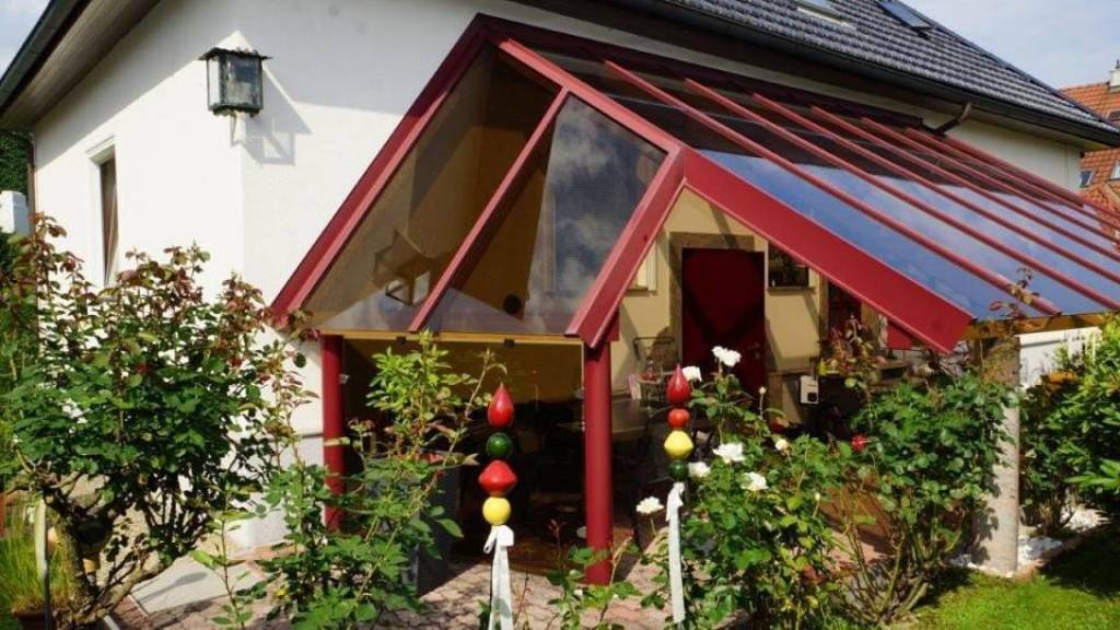 House from the backyard 