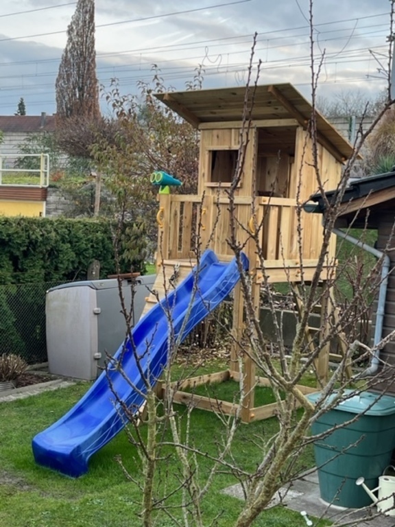 Play area garden (picture taken in winter)