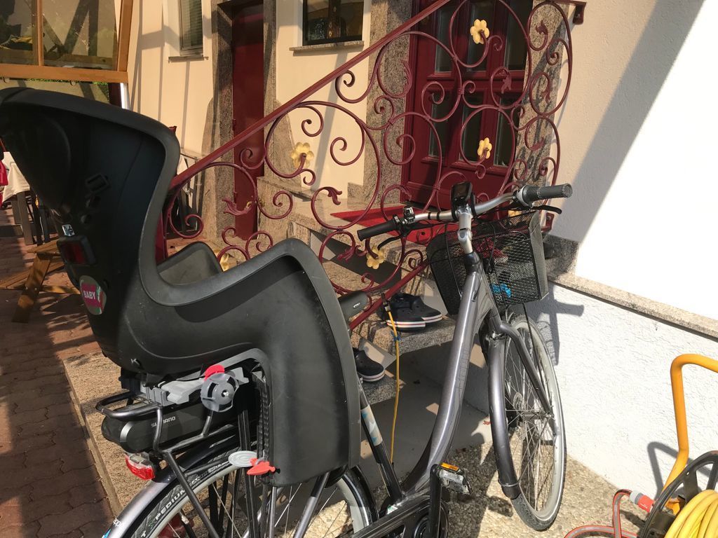 E-bike with child seat