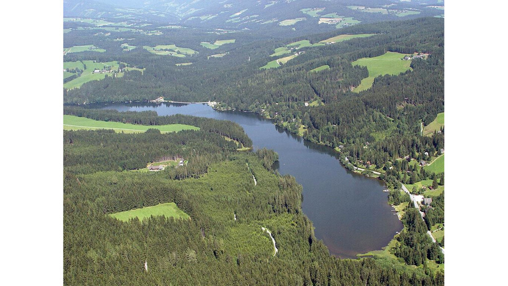 mountain lake, 25 minutes from our home
