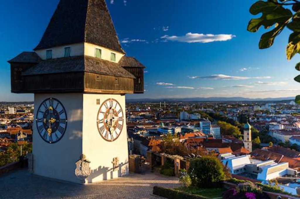 Uhrturm. Graz