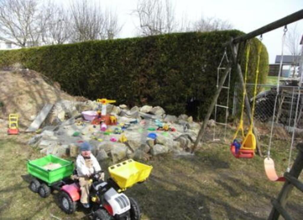 playground in the garden
