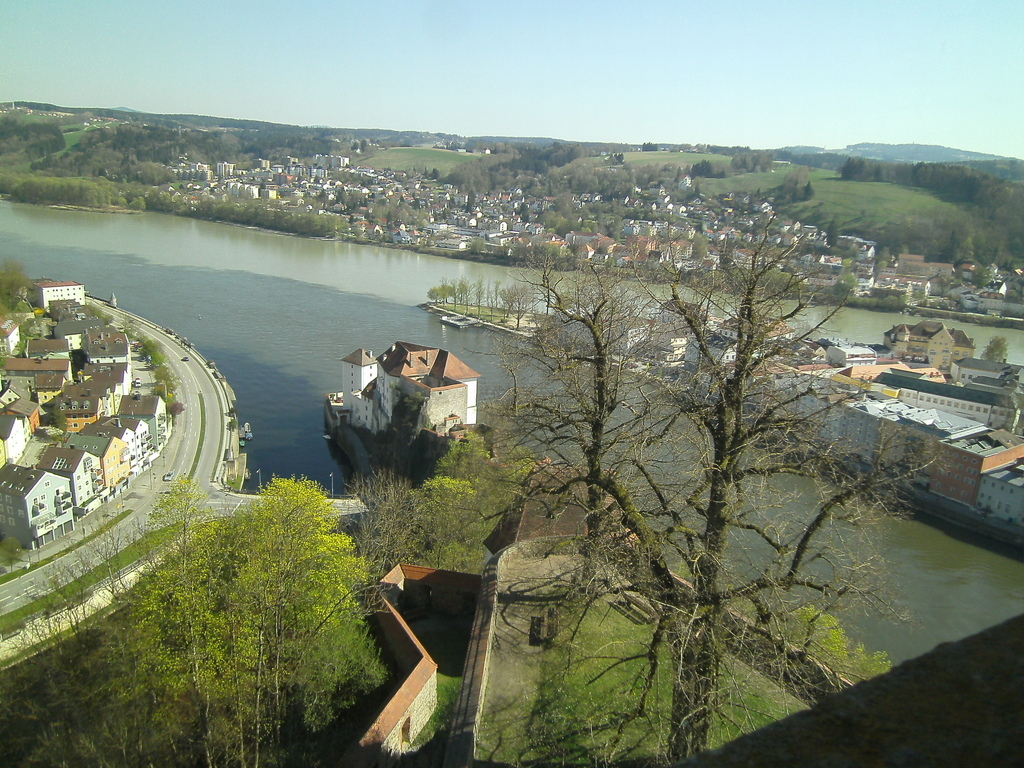 Passau -town of three rivers 35 min from us