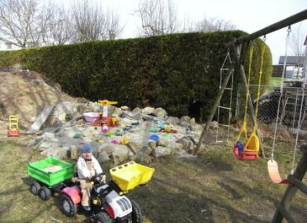 playground in the garden