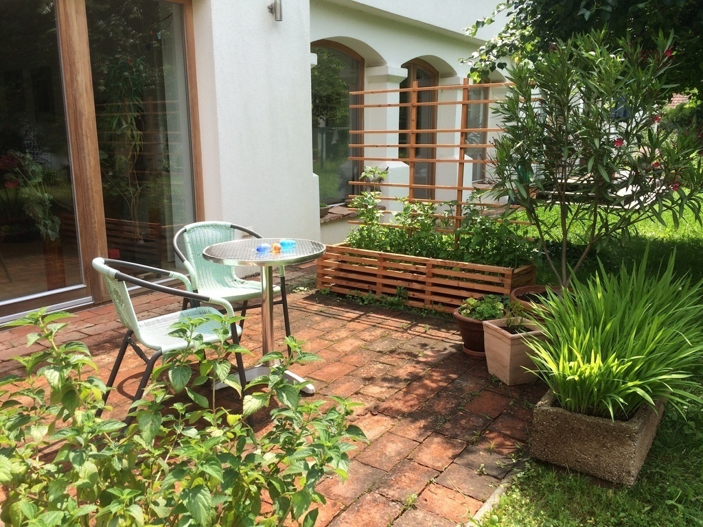 Terrace in front of the living room