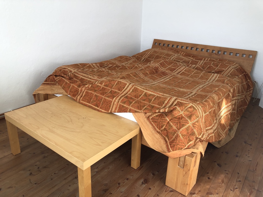 Sleeping room in the old part of the house