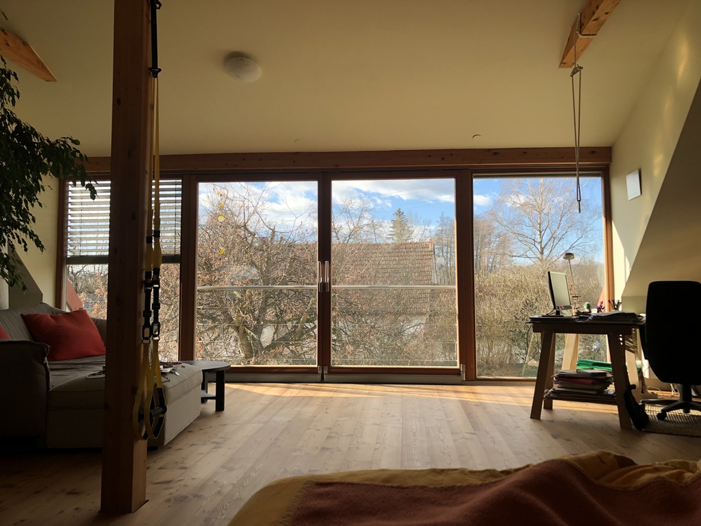 Sleeping room upstairs