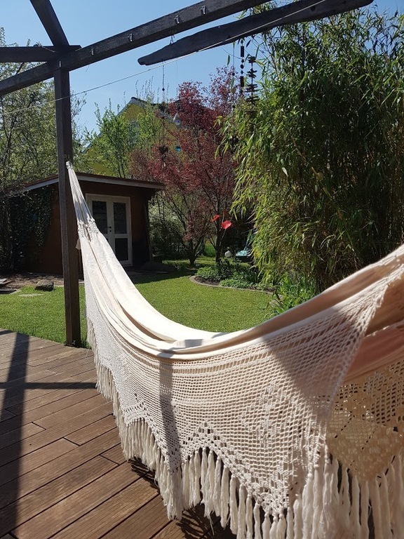 Hammock on the terrace