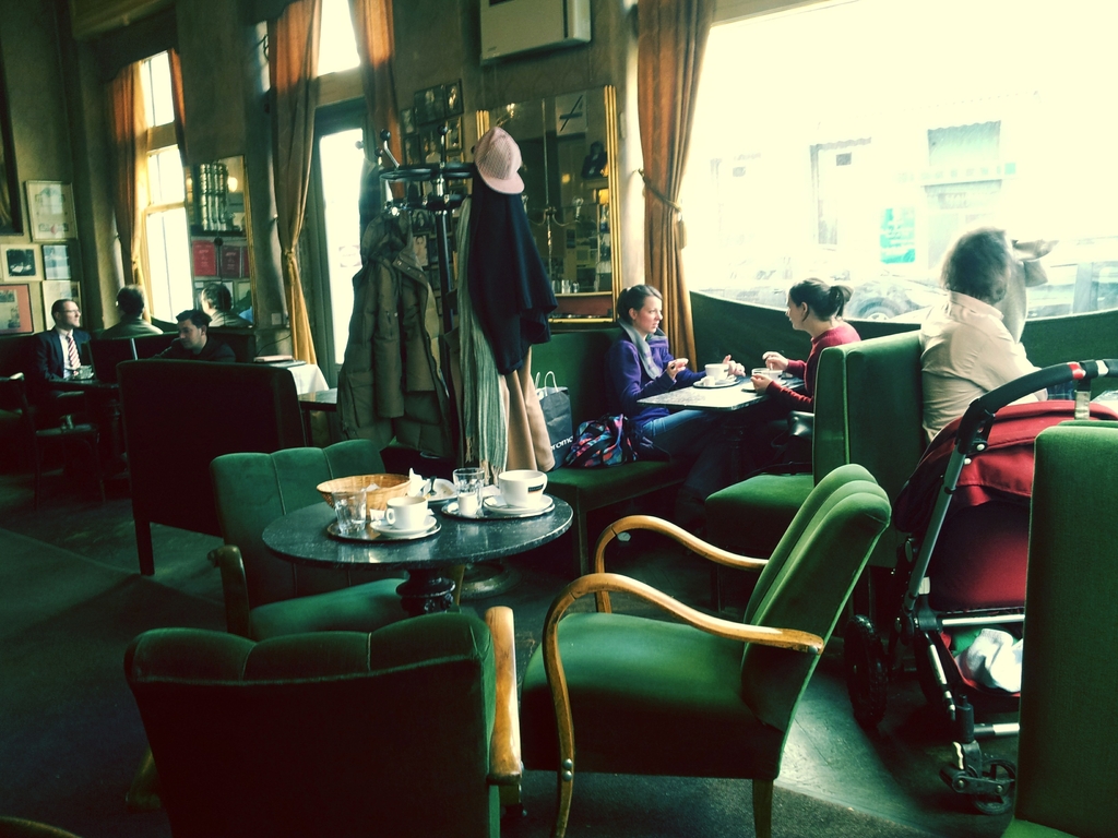 Café Jelinek near by the apartment 