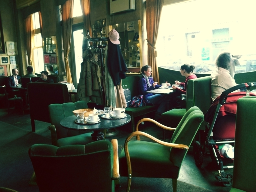 Café Jelinek near by the apartment 