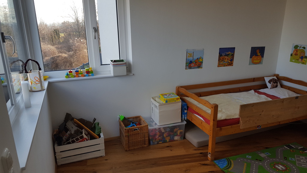 Sleepingroom with one bed