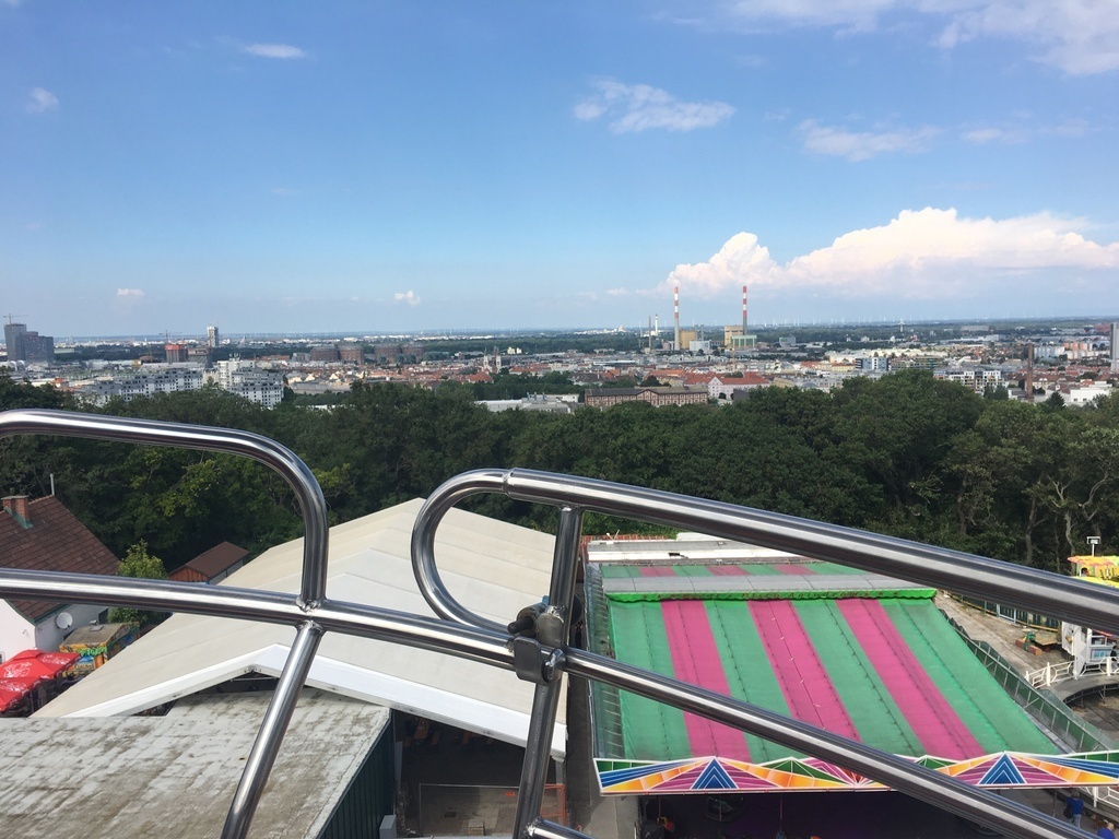 Böhmischer Prater - at the ferris wheel
