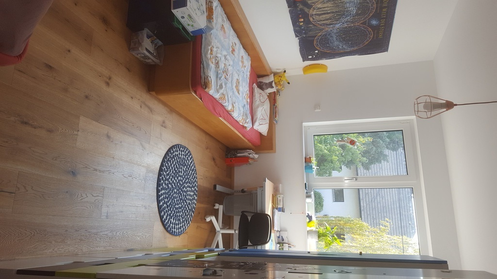 Sleeping room with one bed