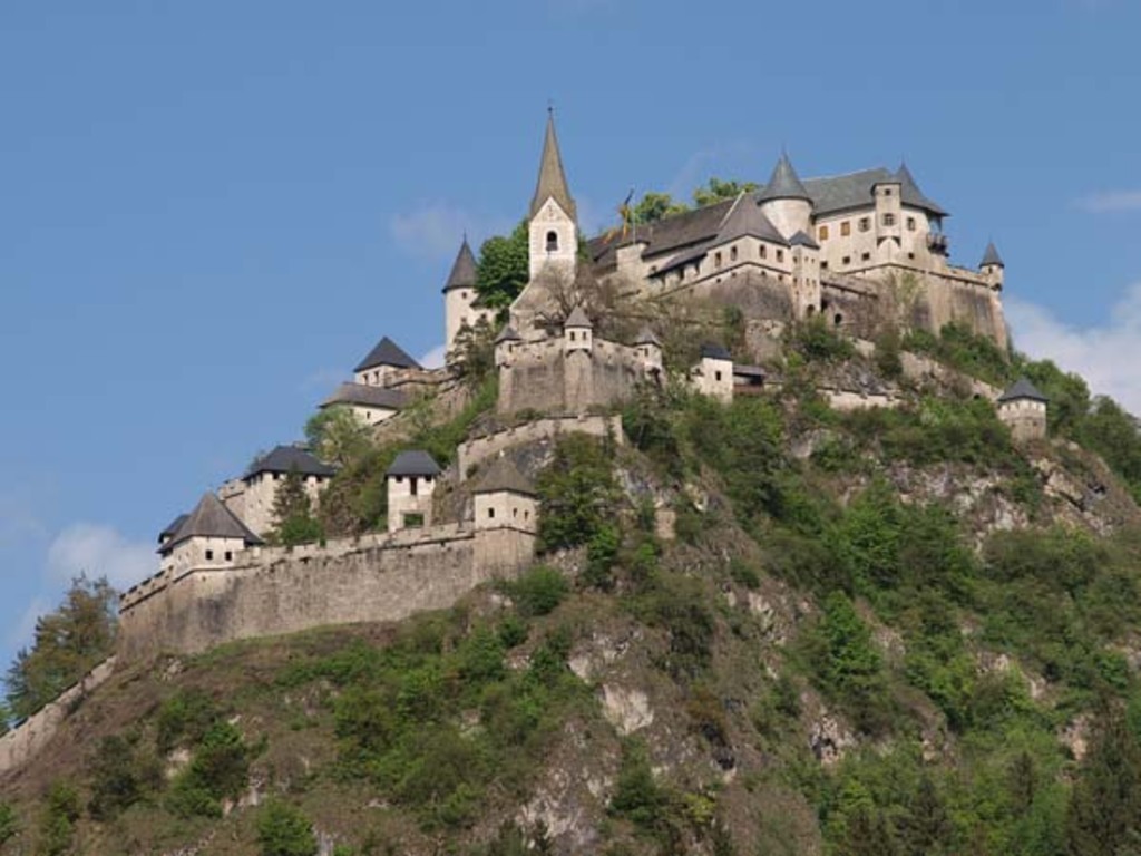 Burg Hochosterwitz, near St. Veit (30 km)