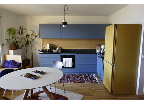 Kitchen and living room