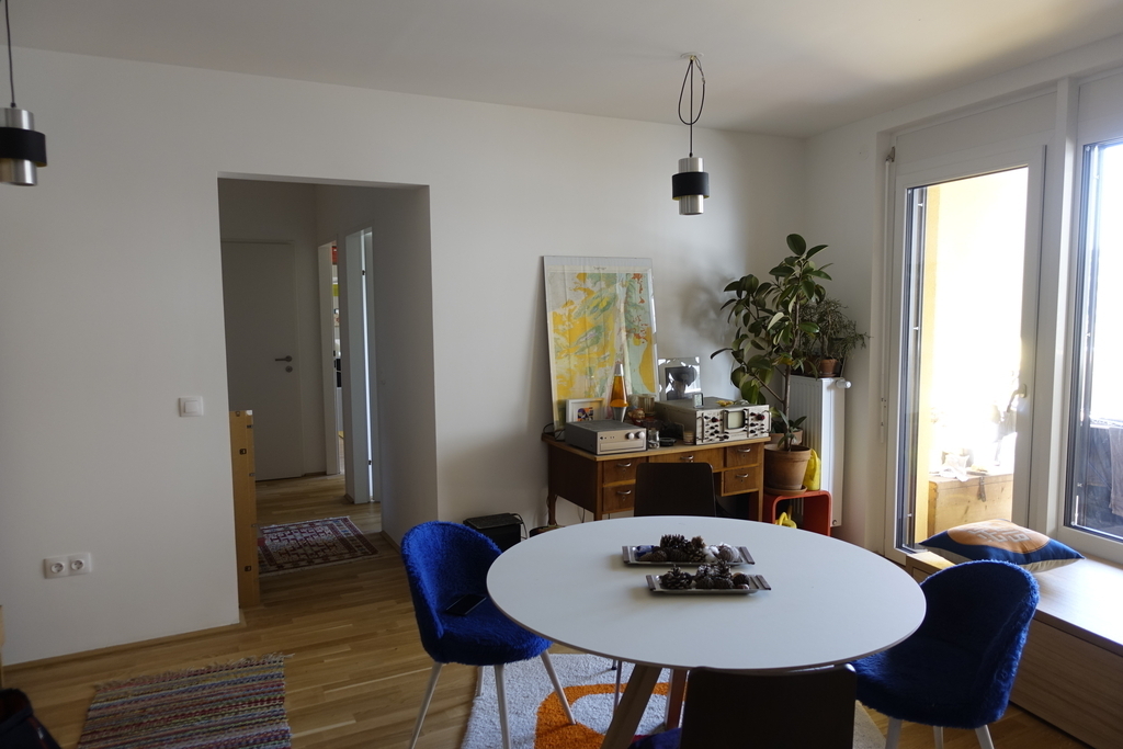 Kitchen and living room