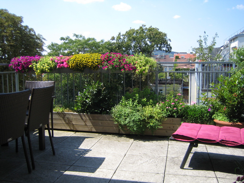 ... with flowers ...