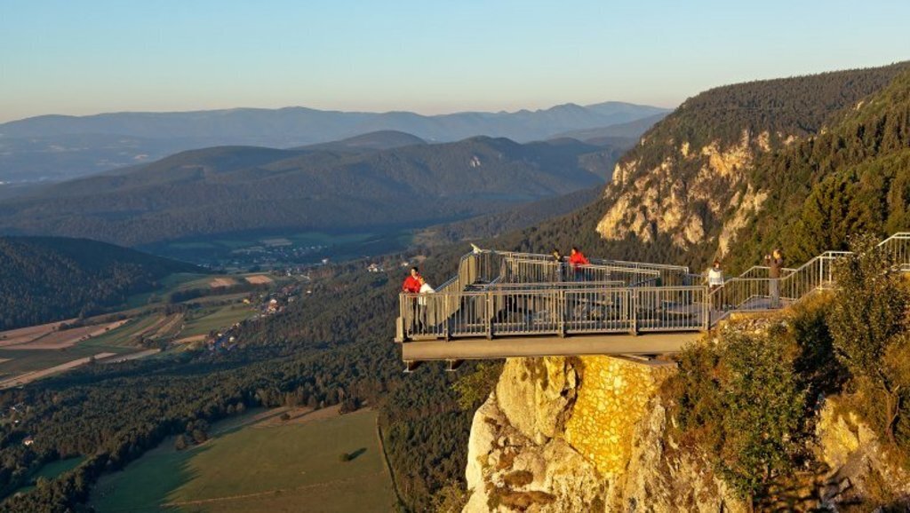 skywalk Hohe Wand (60 min. with car)