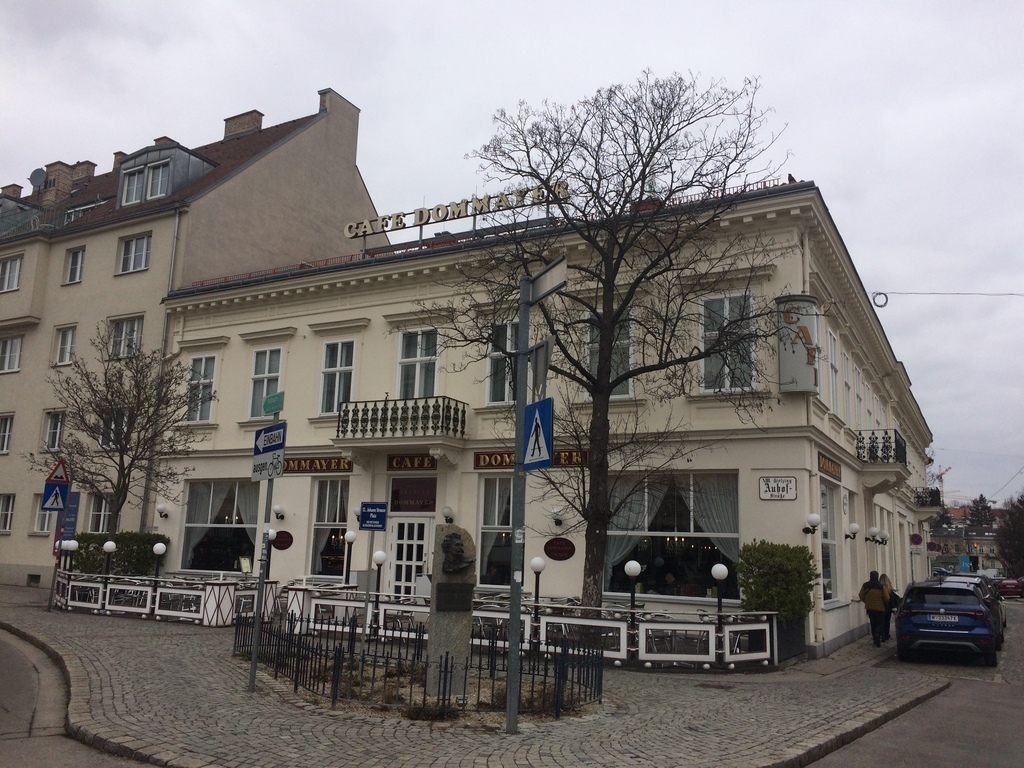 famous Coffee-House in Hietzing, 7 minutes walk