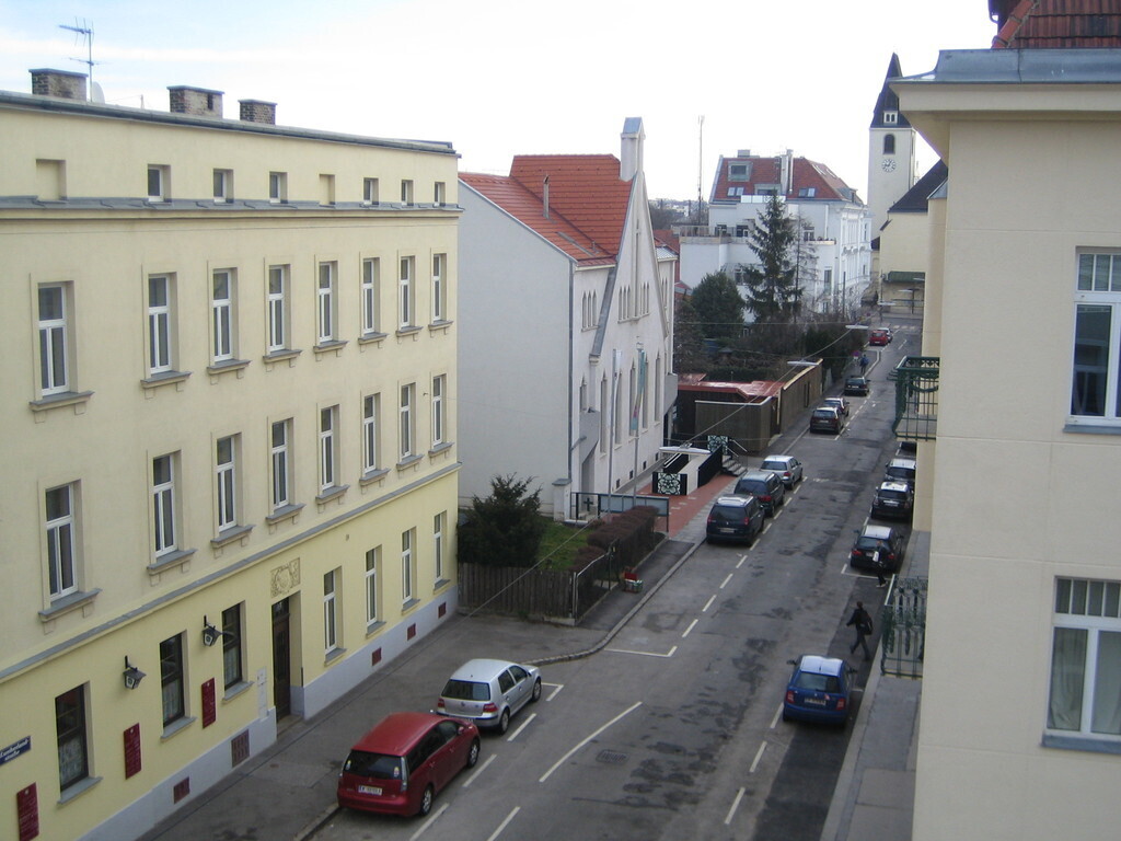 view from living room to the east