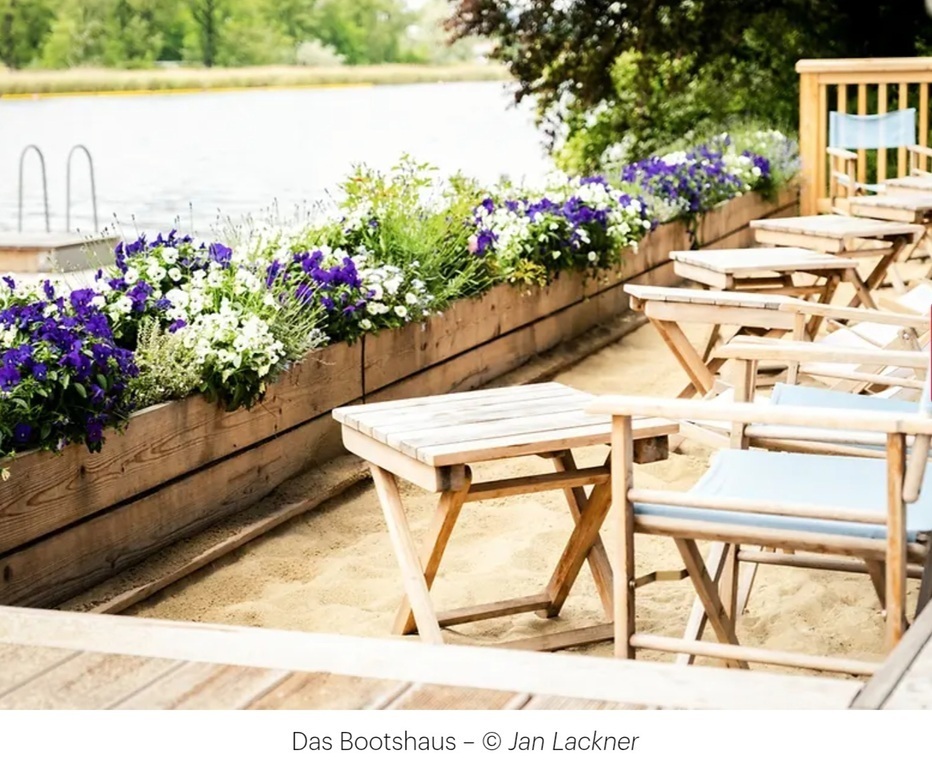 Bootsfahrten und gut essen an der Alten Donau