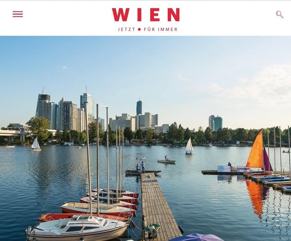 Bootsfahrten an der Alten Donau