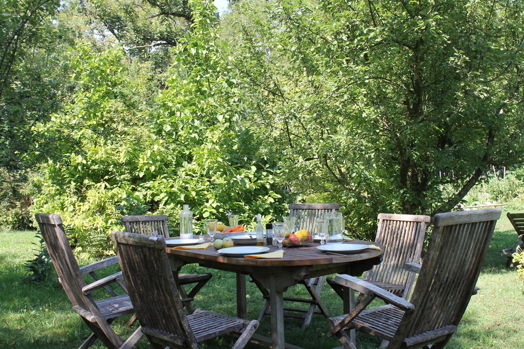 Lunch in the garden