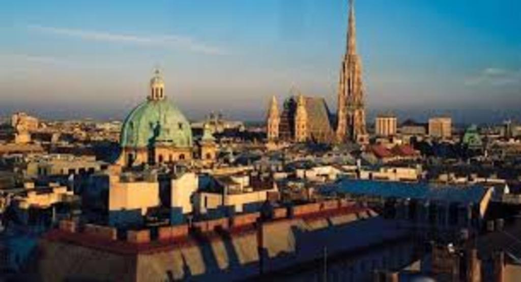 View over Vienna/ Vue sur la ville de Vienne