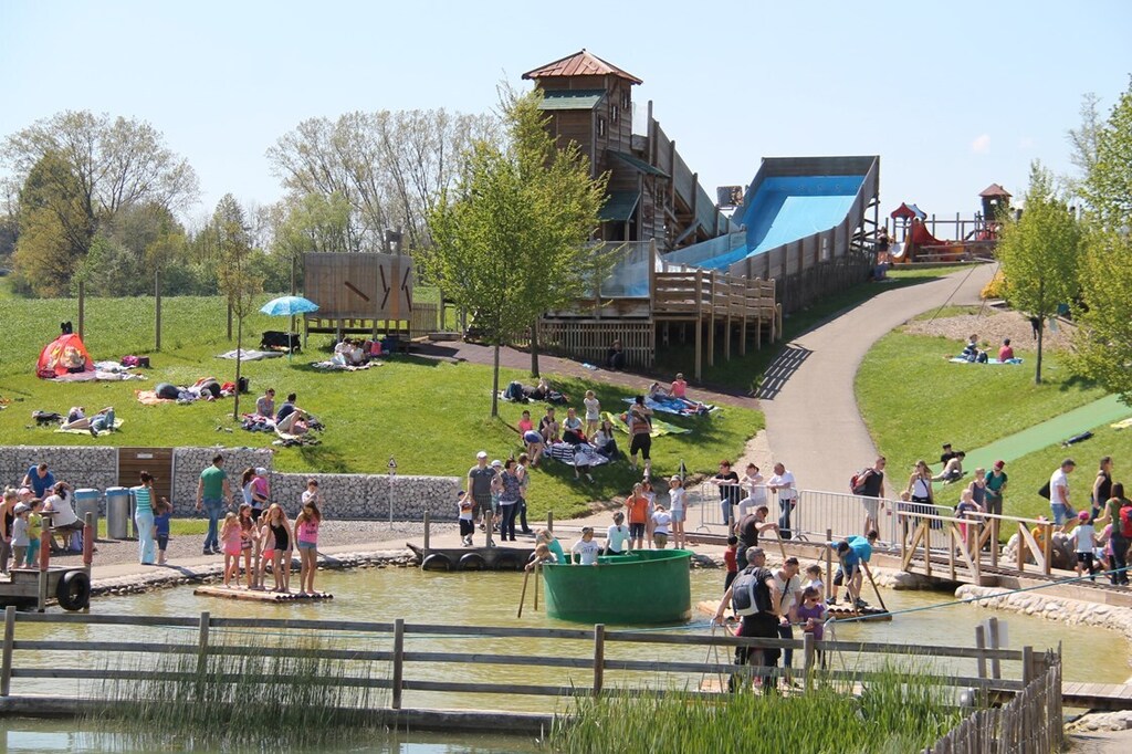 Waterfun at the Obra Kidsland!