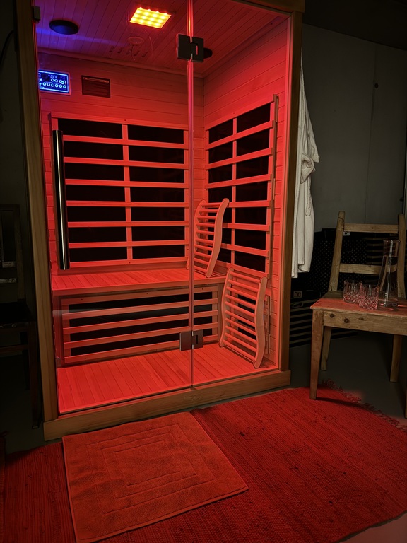 Infrared Cabin to relax :-)