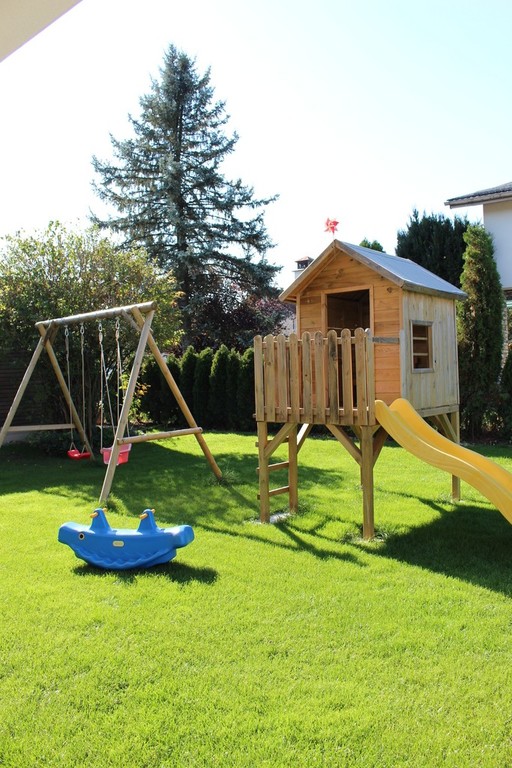 kids paradise in the garden