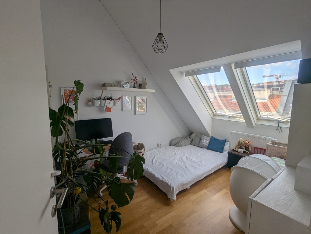 Isidor's room (140x200 bed) and home office 