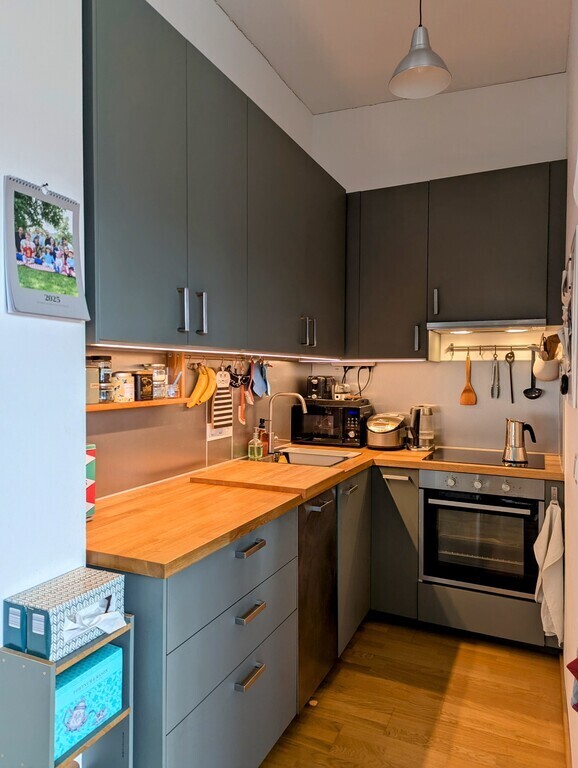 Our small but practical kitchen