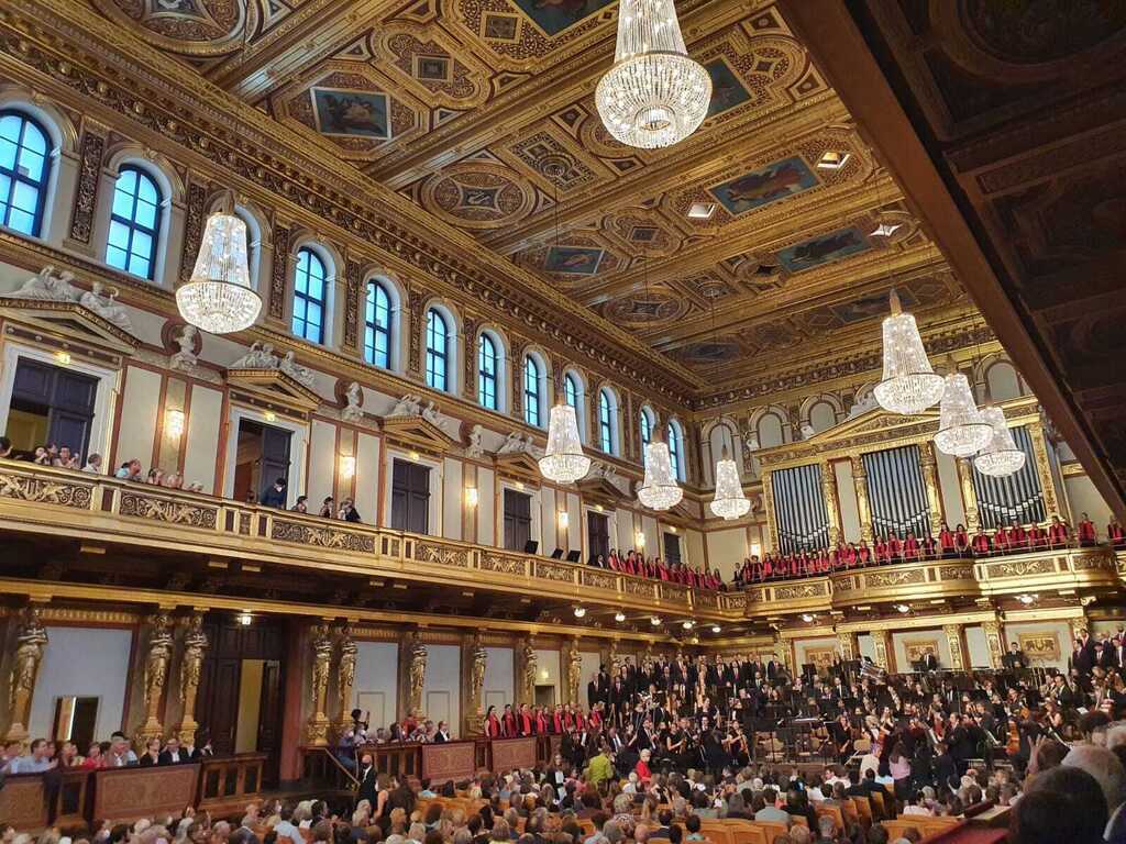 Konzert im Goldener Saal im Musikverein - Concert at the Golden Hall in the Musikverein