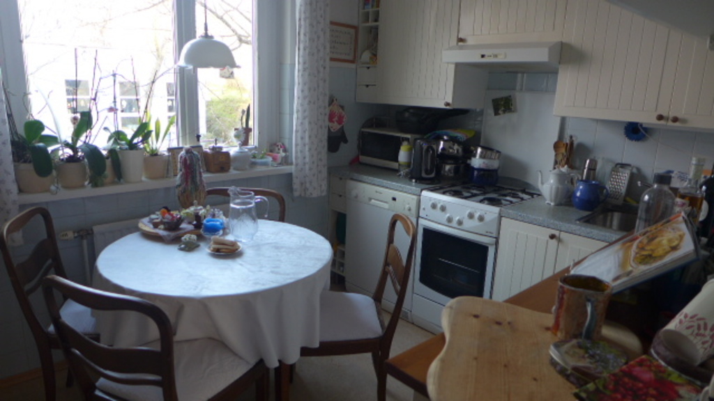 Blick in die Küche - View at the kitchen