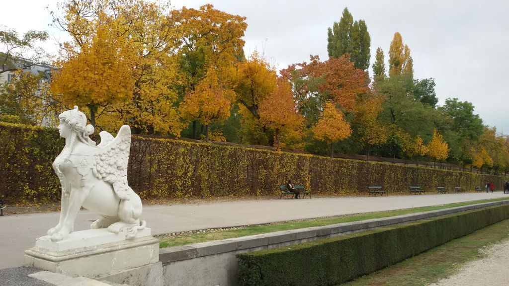 Bellvedere im Herbst - Belvedere in autumn