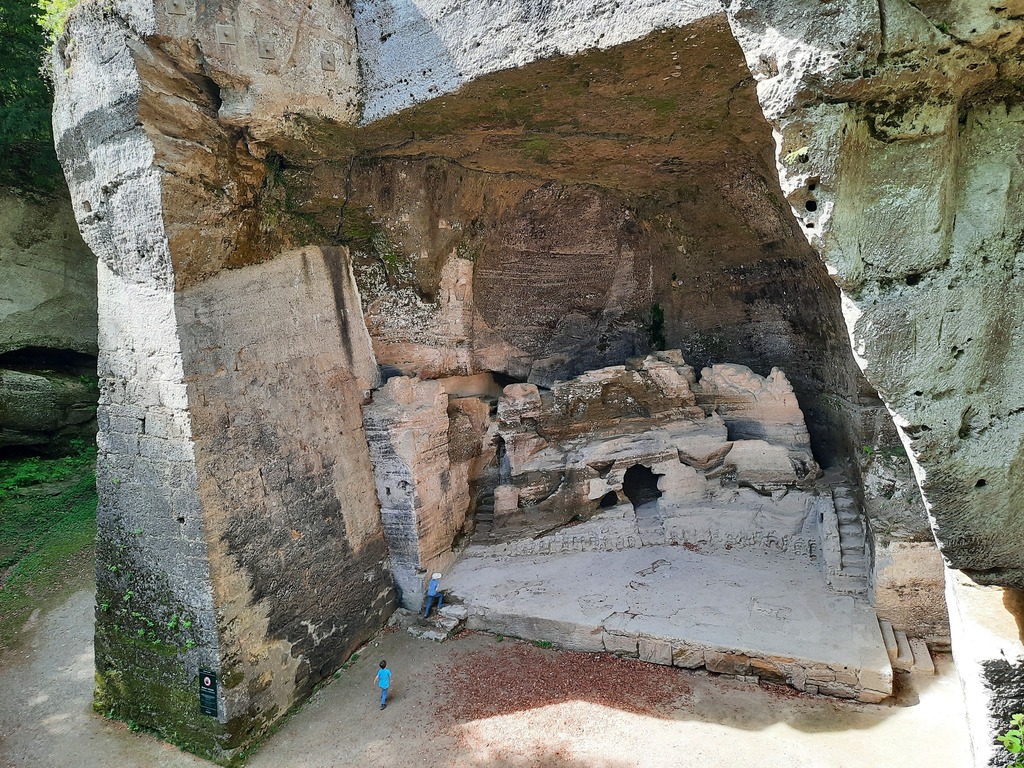Hellbrunn castle (stone theater)