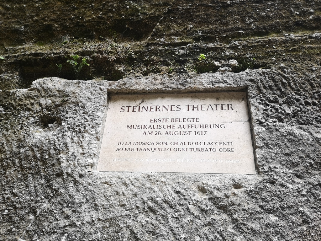 Hellbrunn castle (stone theater)