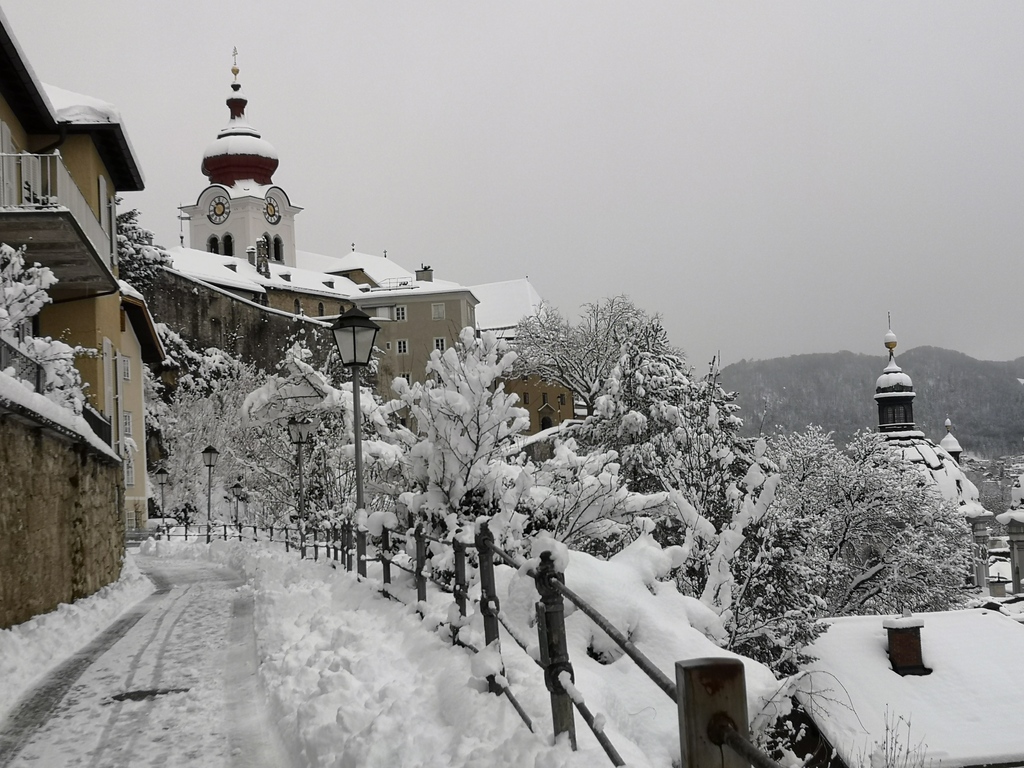 Salzburg in winter