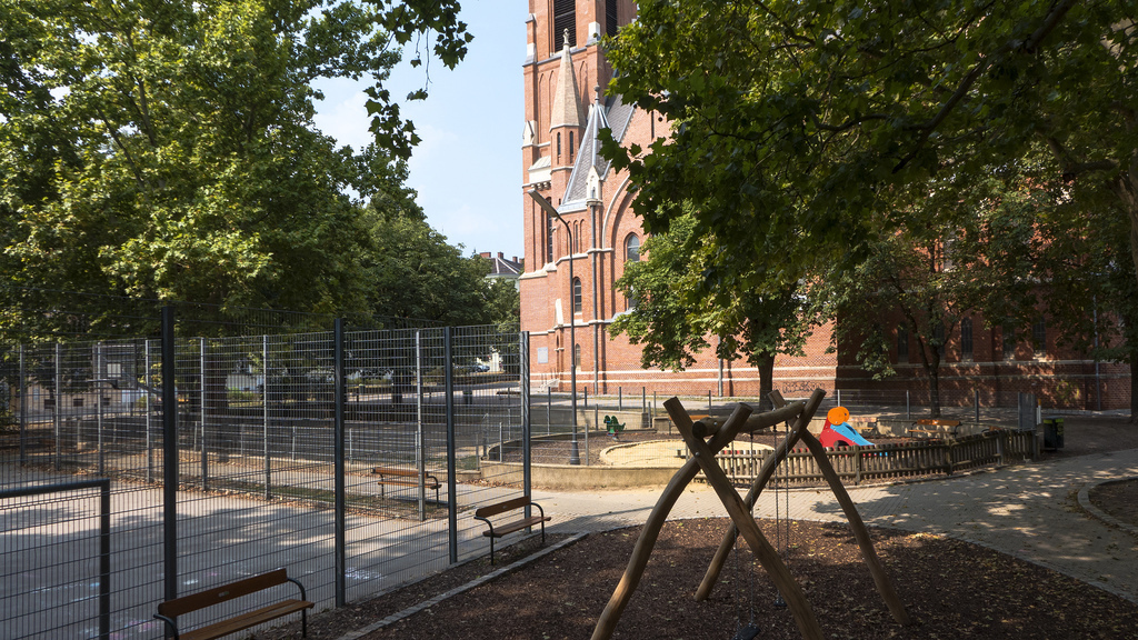 nearest Park just across the street