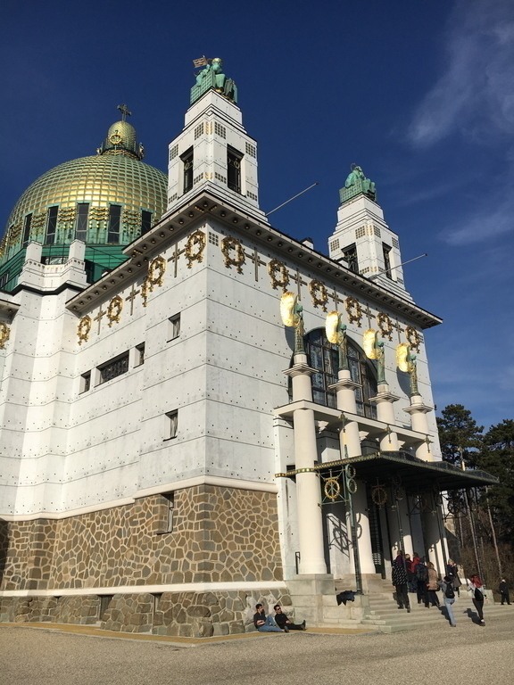 Otto Wagner church, Steinhof, Art Nouveau - 20 min walk
