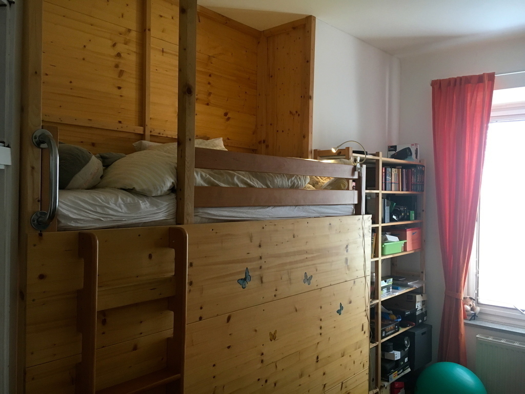 boy's room with bunk bed