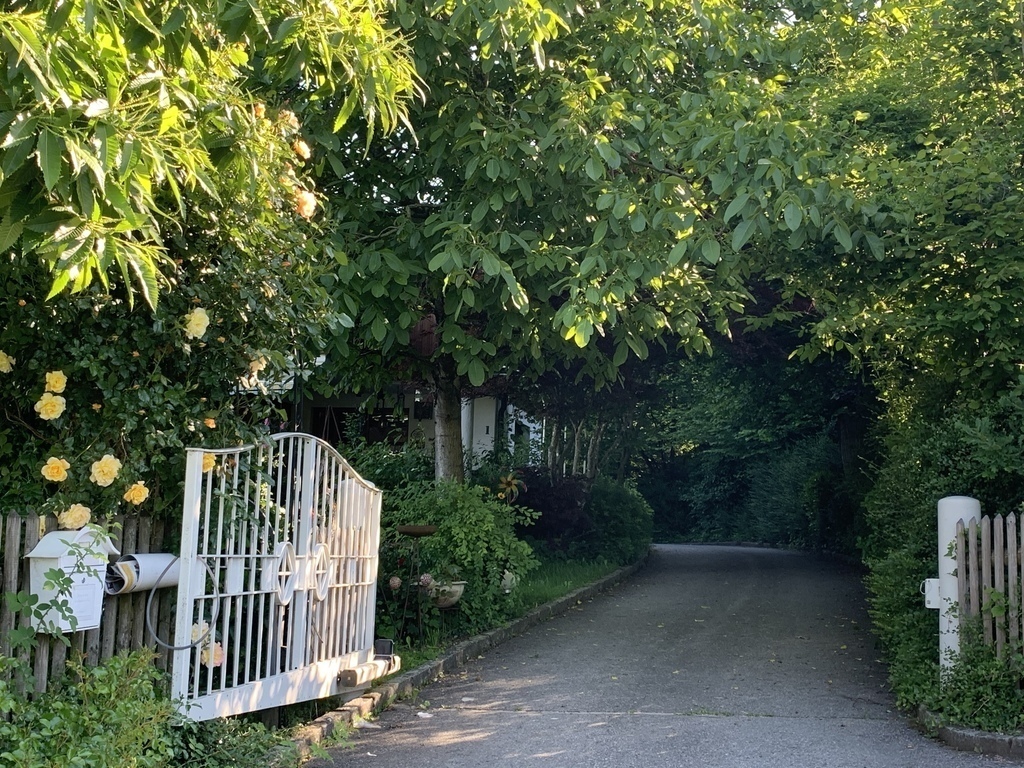 Garden entrance