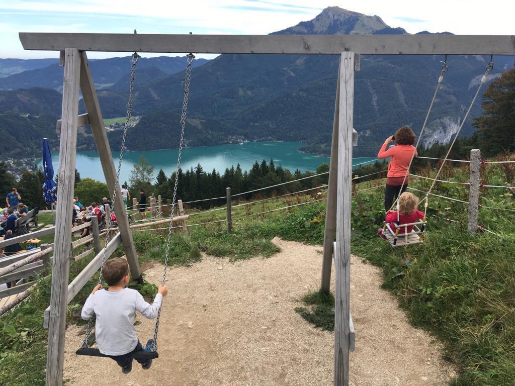 Swing on the mountain