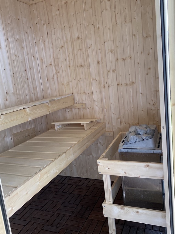 Sauna for two till three persons