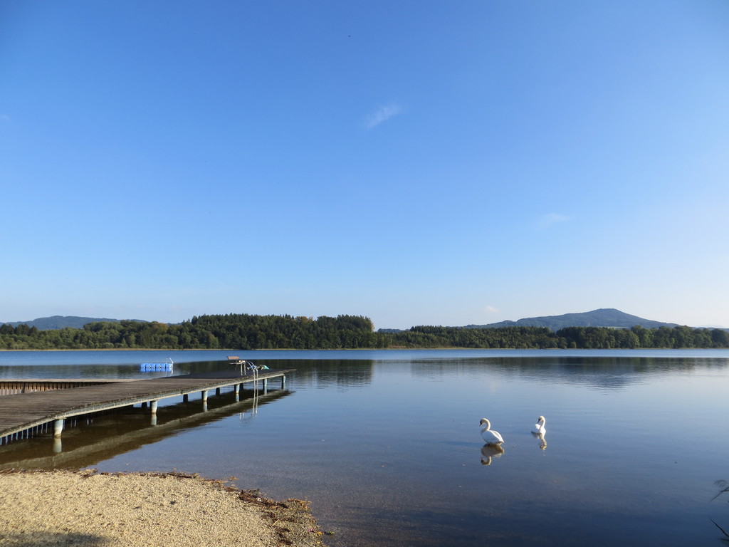 Lake Grabensee - perfect for swimming (3km away)