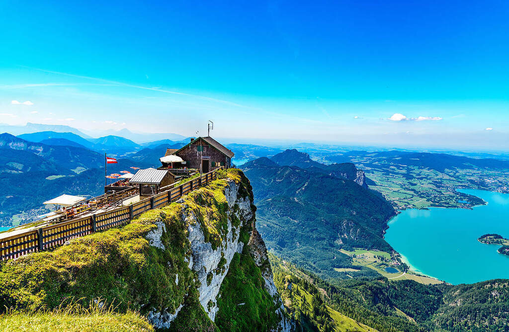 Salzkammergut - Wolfgangsee - Schafberg, 1h away
