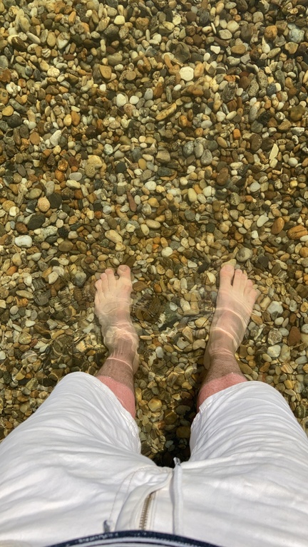 perfect for swimming. The water quality is very good